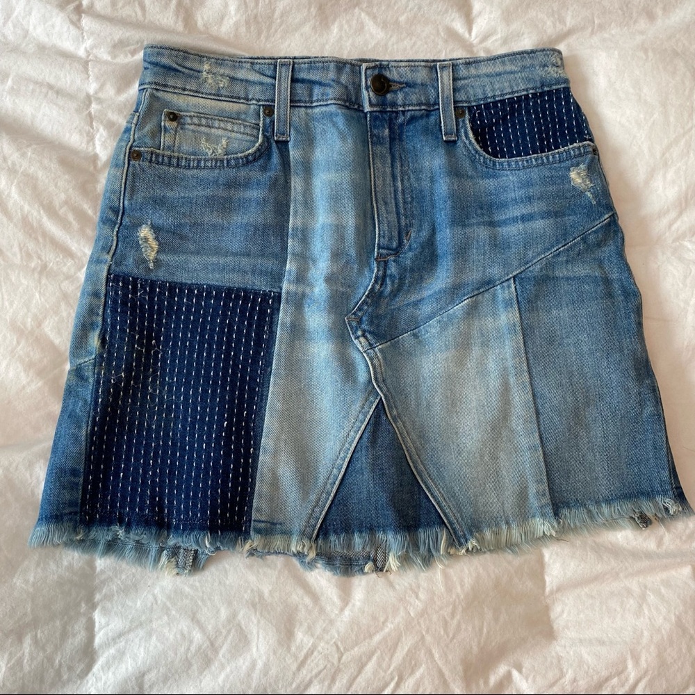 Joes Jeans denim mini skirt